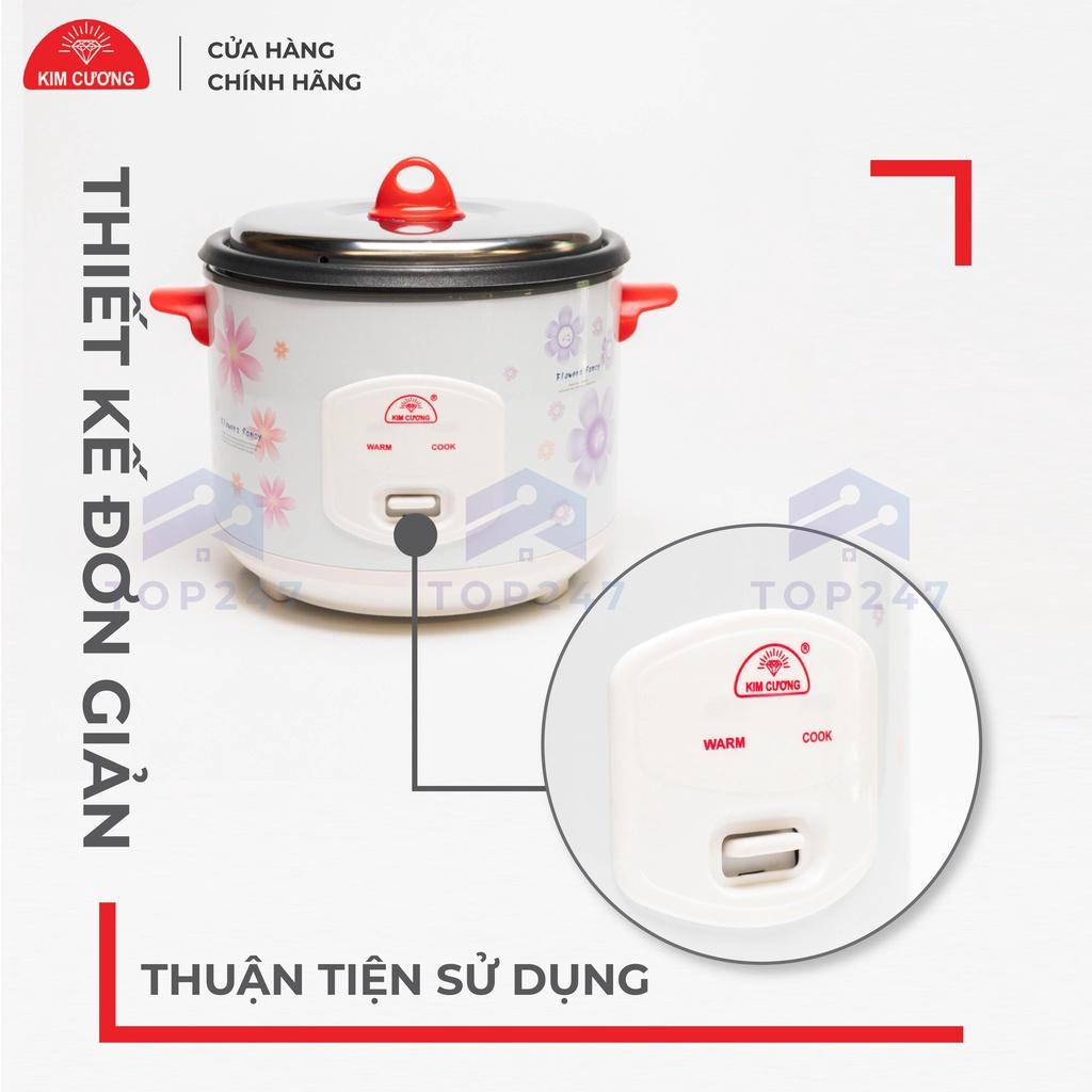 Nồi Cơm Điện Kim Cương 2.2 Lít Nắp Rời - Hàng Chính Hãng