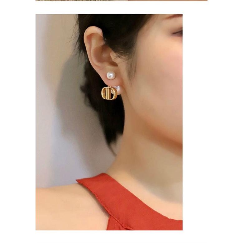 Bông tai thời trang nữ hạt cườm BTAR111