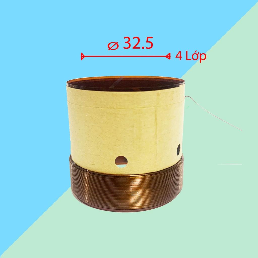 Coil loa 32.5 4 lớp lõi đồng - côn loa 32.5 mm dây đồng