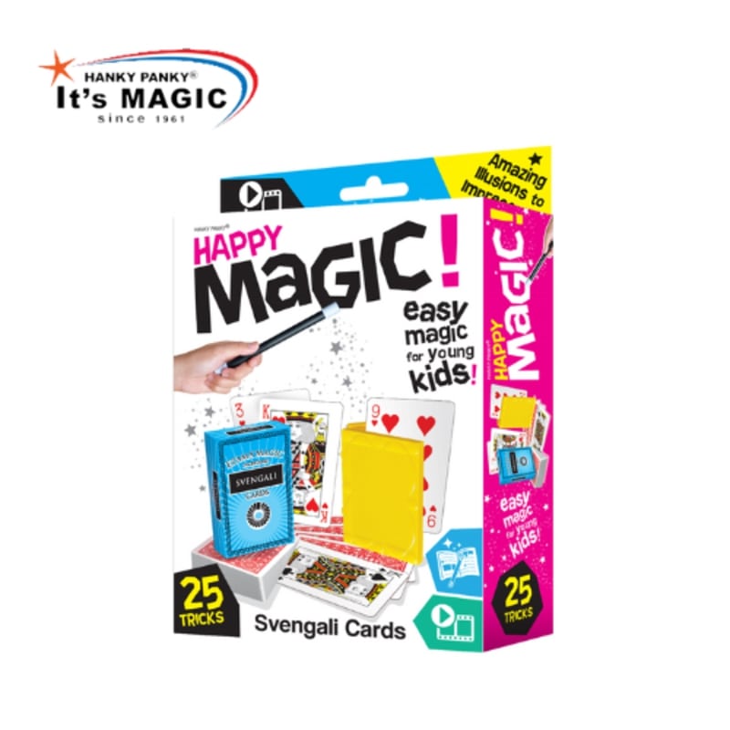 Đồ Chơi Hanky Panky Bộ Happy Magic 25 Trò Ảo Thuật Cùng Những Lá Bài Bất Ngờ HP1944