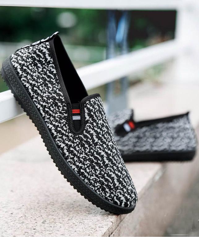 Giày Sneaker Nam Dáng Hàn Quốc, Ôm Chân  Tazano Màu Đen AT30