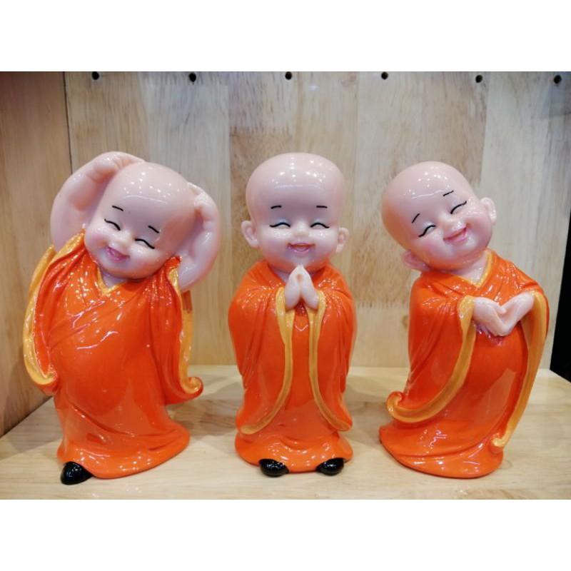 BỘ TƯỢNG CHÚ TIỂU AN NHIÊN VUI VẺ CAO 16 CM