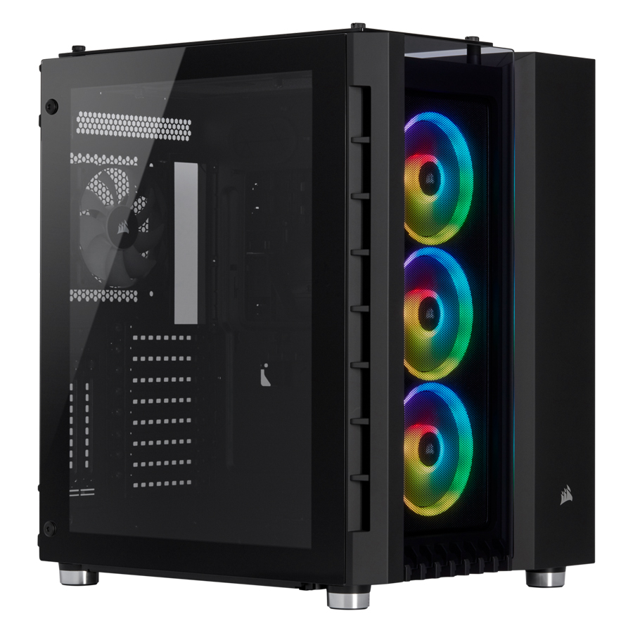 Vỏ máy tính Corsair 680X RGB TG Black CC-9011168-WW - Hàng chính hãng