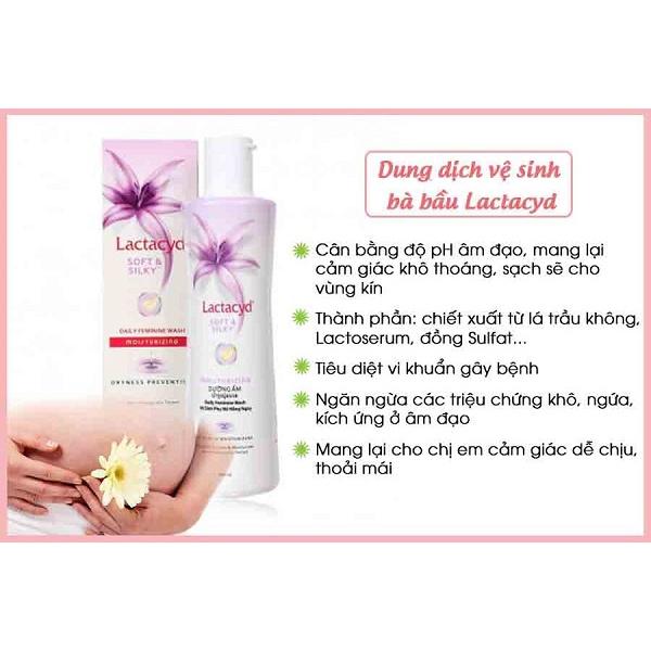 DUNG DỊCH VỆ SINH LACTACYD SOFT &amp; SILKY 250ML