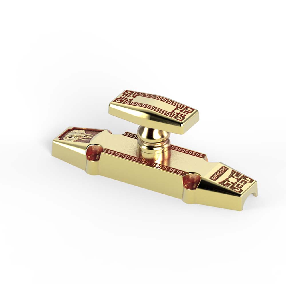 Chốt Cremone Huy Hoàng đồng thau HC2802