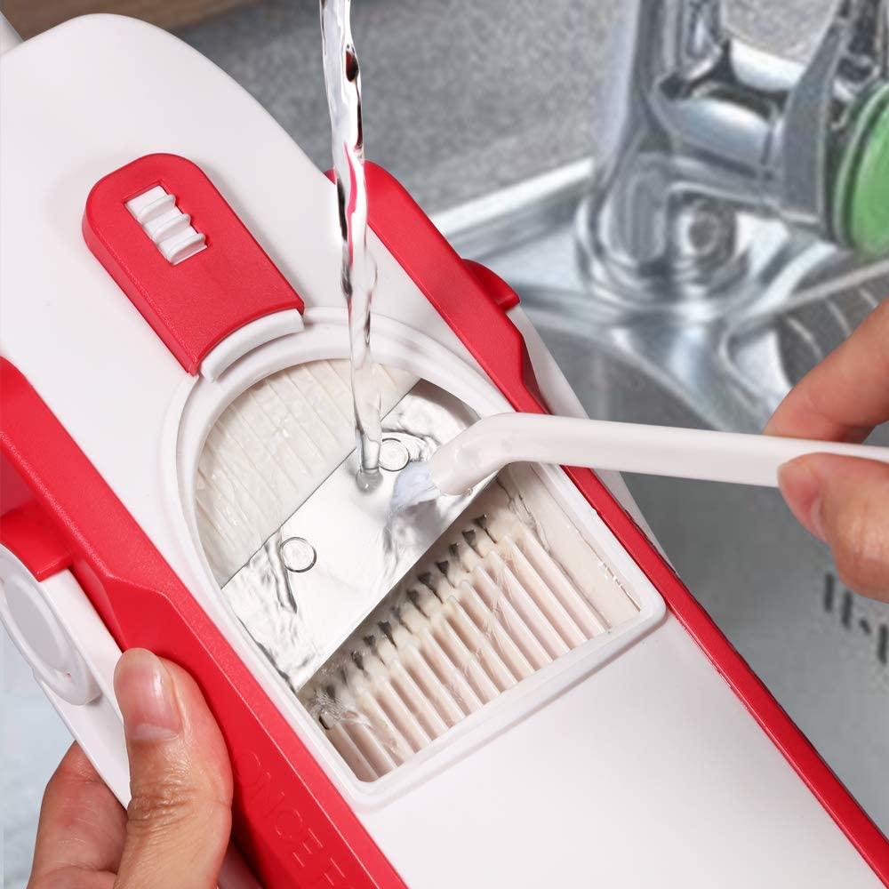 Một Lần Cho Tất Cả. Phụ Kiện Nhà Bếp Lát Cắt Julinner Xúc Xắc Dụng Cụ Thái Lát Rau Củ, Mandoline Cắt Lát, Cắt Thực Phẩm,