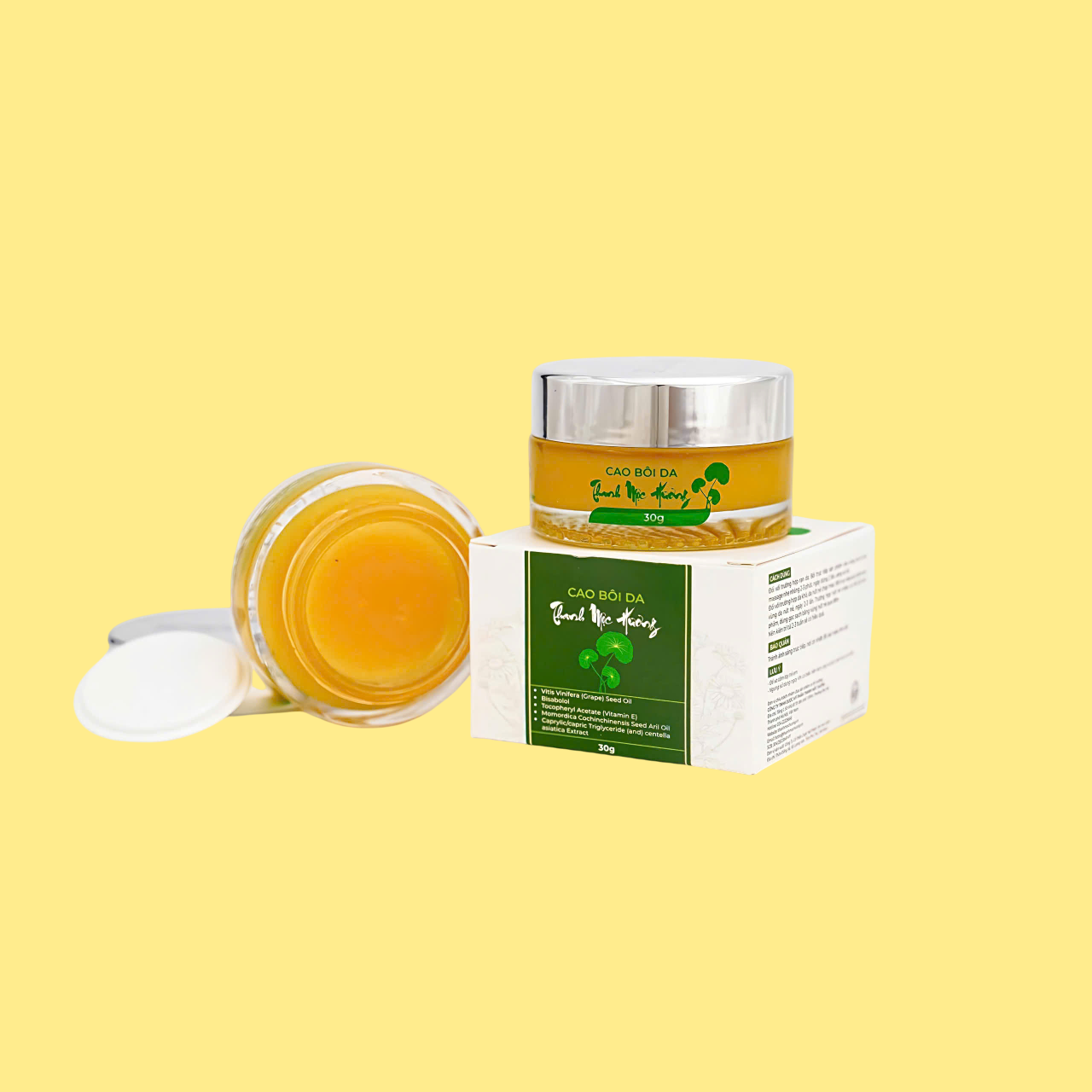 Cao lá thuần mộc bôi da Thanh Mộc Hương dưỡng ẩm da dịu làm lành vết thương 30g