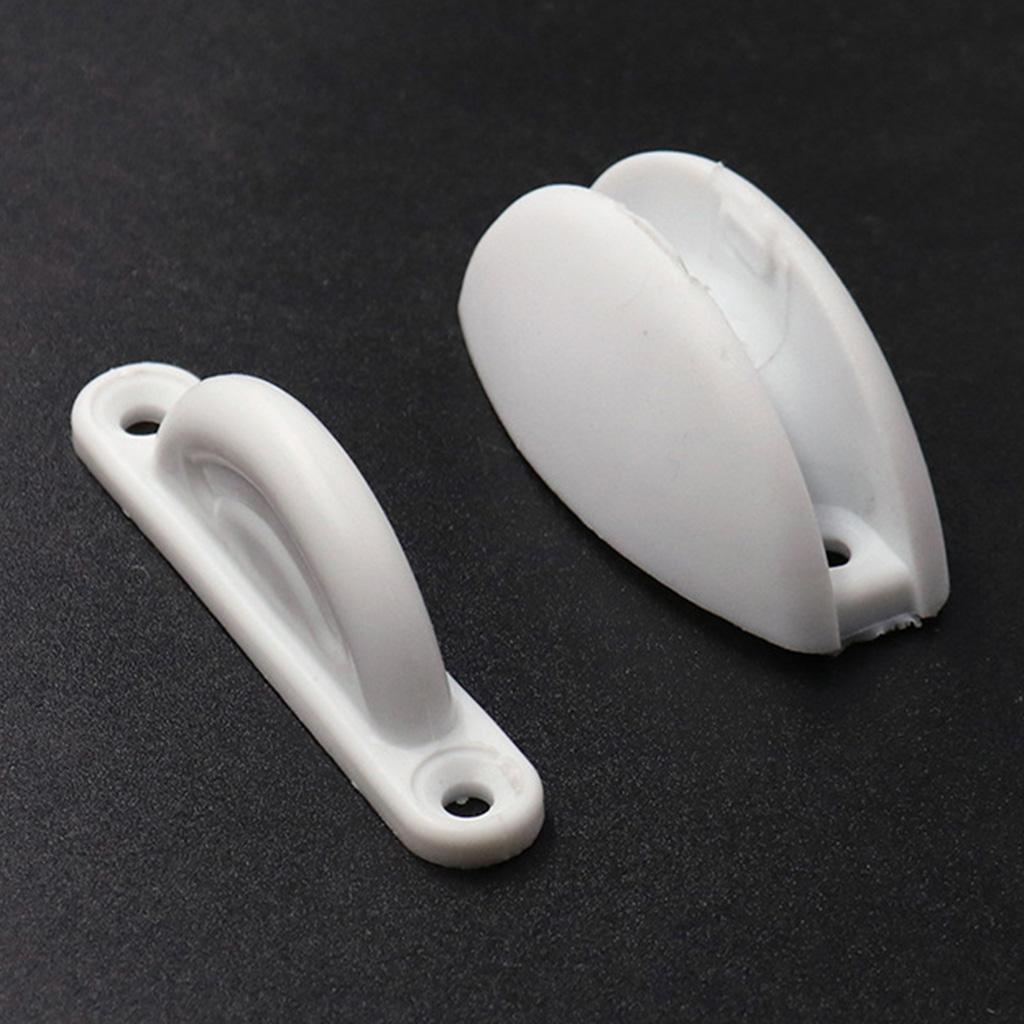 Nylon Door Latch Holder Stopper Luggage Door Latch RV Boat White