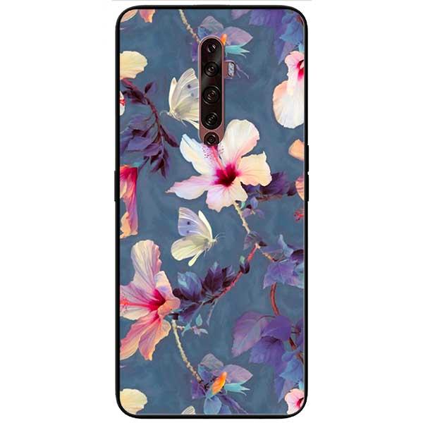 Ốp lưng dành cho Oppo Reno 2Z / 2F / 10X - Hoa Bướm Trắng