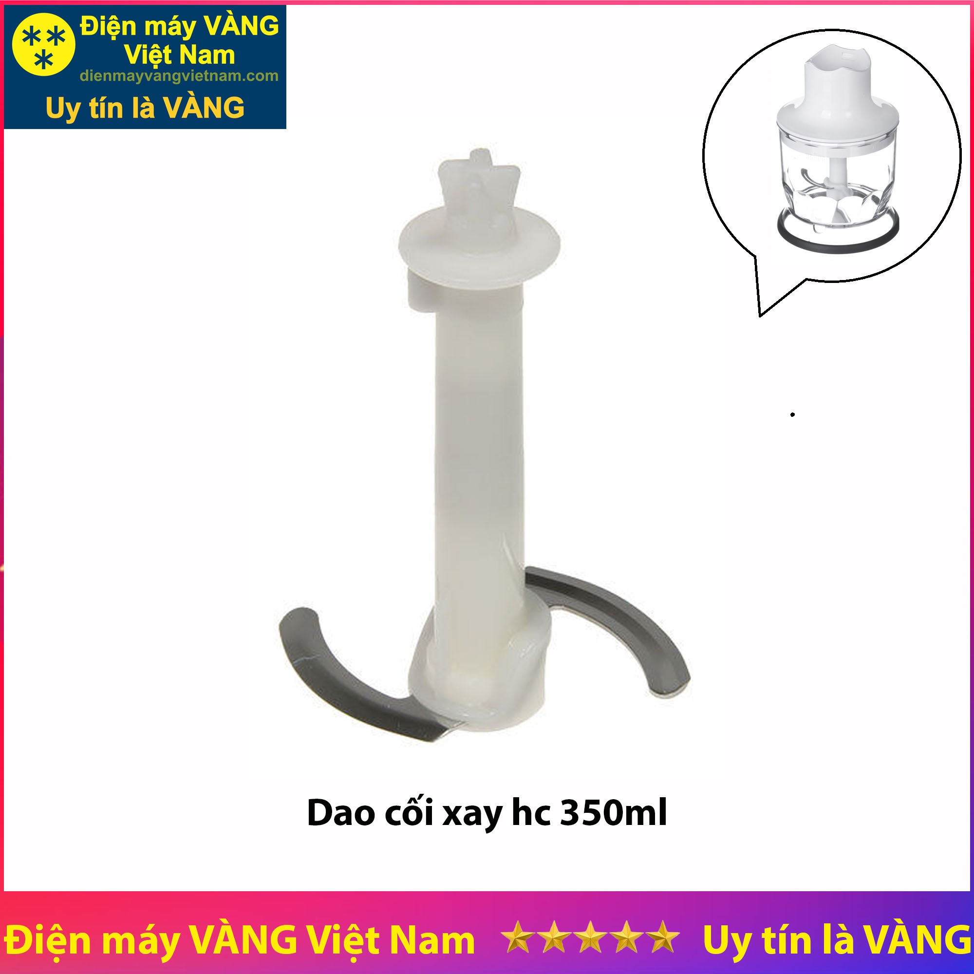 Dao xay ly khô hc 350ml thay thế cho máy xay cầm tay MQ5245 MQ5045 MQ3045 MQ545 MQ9045 MQ5030 MQ9047 MQ745 MQ7045