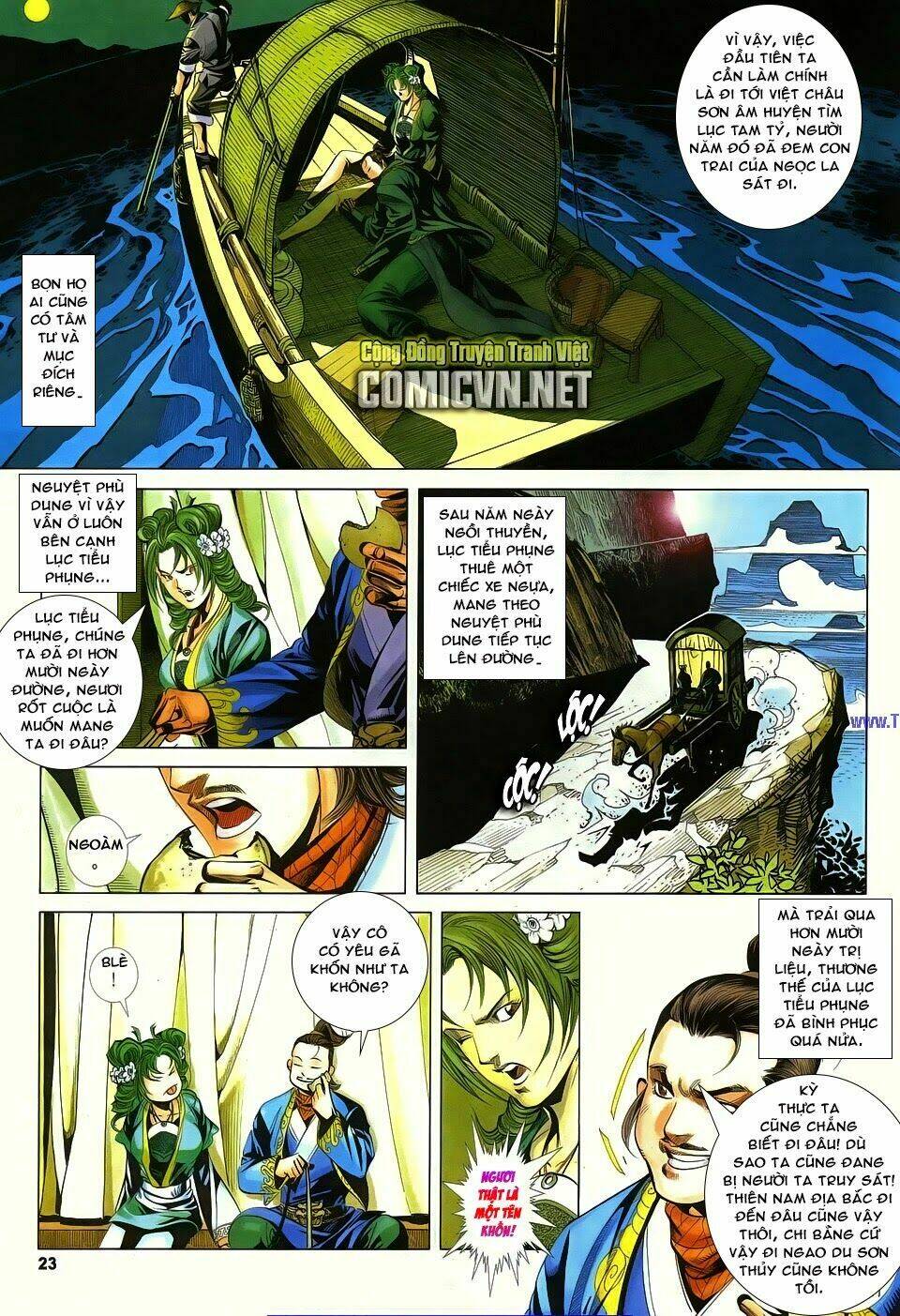 cổ long quần hiệp truyện chapter 80 23