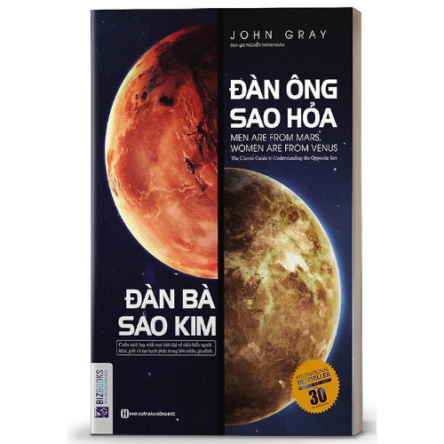 BIZBOOKS - Sách Đàn Ông Sao Hỏa, Đàn Bà Sao Kim - MinhAnBooks