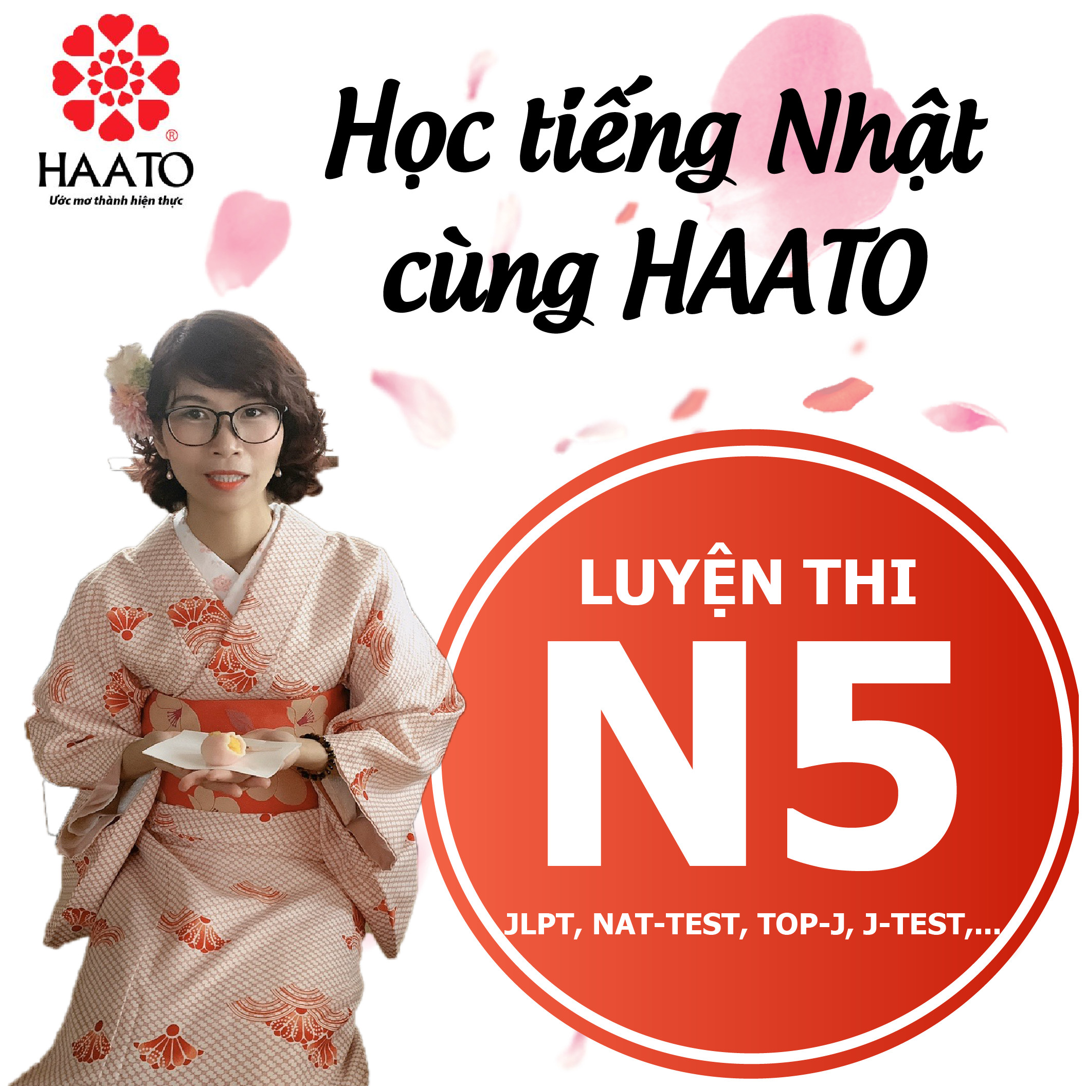 Khóa học luyện thi chứng chỉ tiếng Nhật N5 - Online