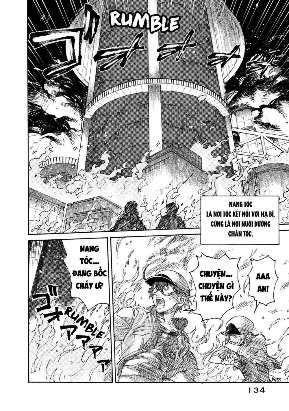 biệt đội tế bào black - hataraku saibou black chapter 5 8