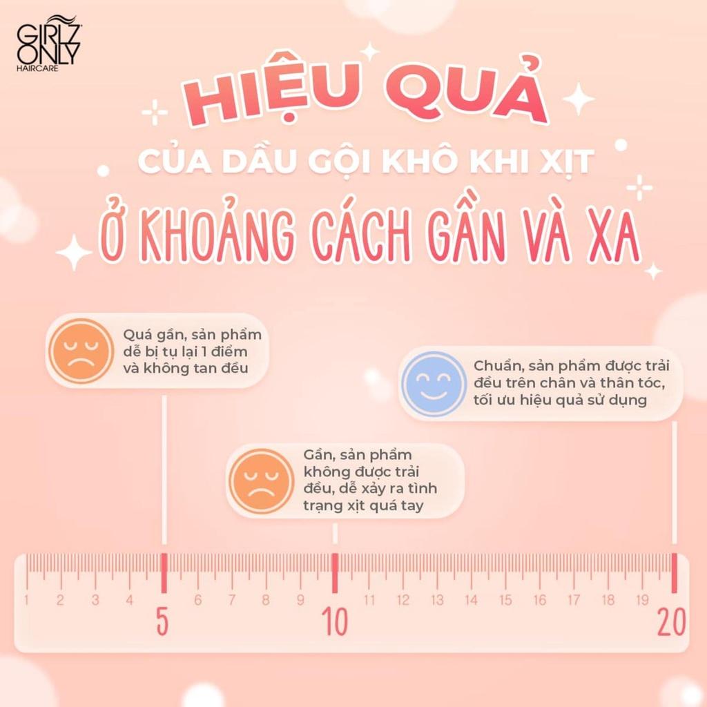 Dầu Gội Khô Girlz Only For Blondes Travelsize 100ml (Vàng mini)