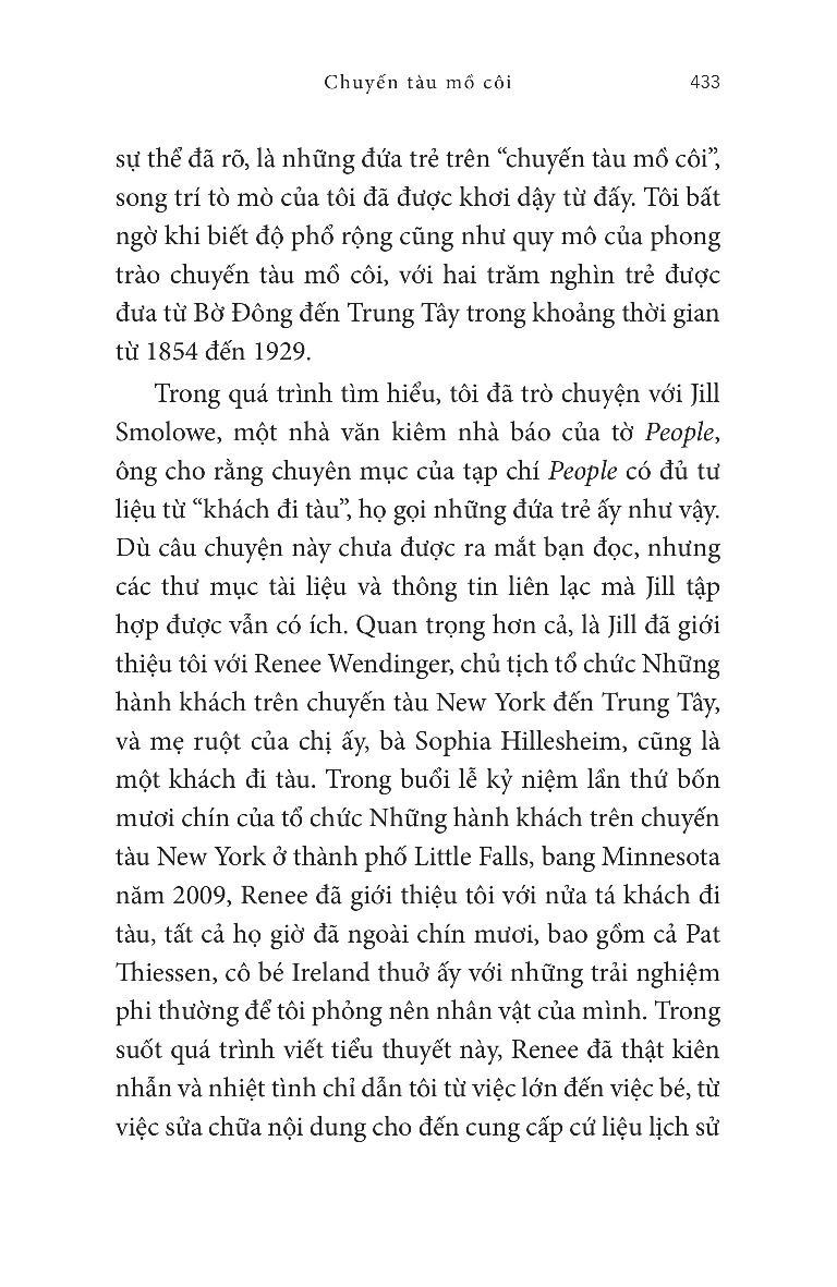 Chuyến Tàu Mồ Côi