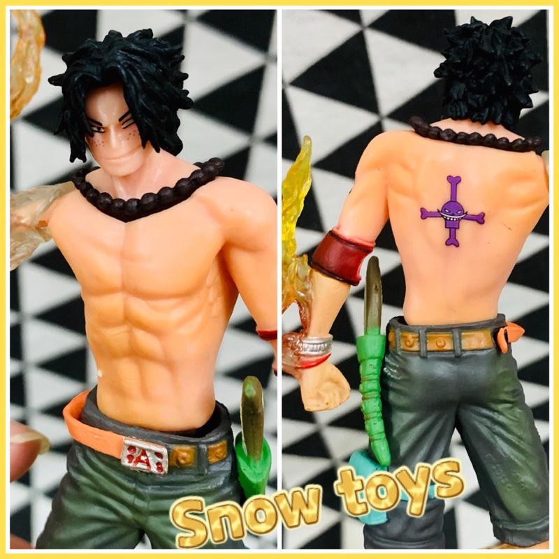 Mô hình One Piece -figure onepiece Ace hoả quyền - Postgas D Ace - DXF The Rival vs1 - Full box