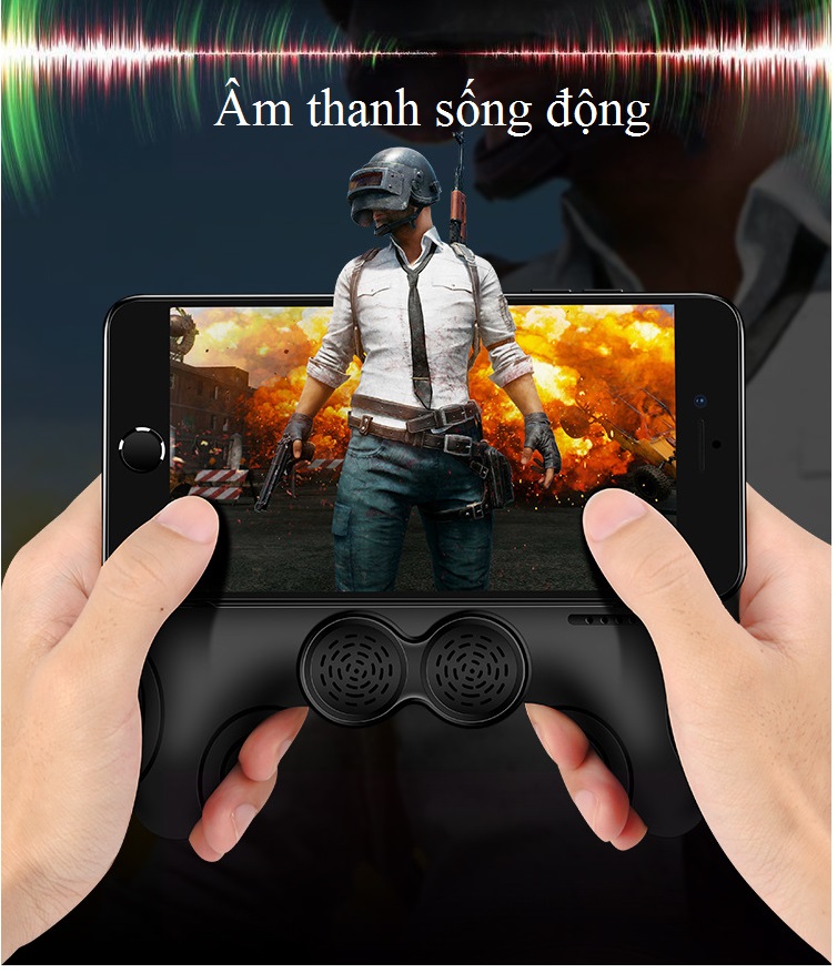 Tay Cầm Điện Thoại Thông Minh Chơi Game Siêu Đỉnh Tích Hợp Loa Bluetooth Và Sạc Pin Dự Phòng CZ.101