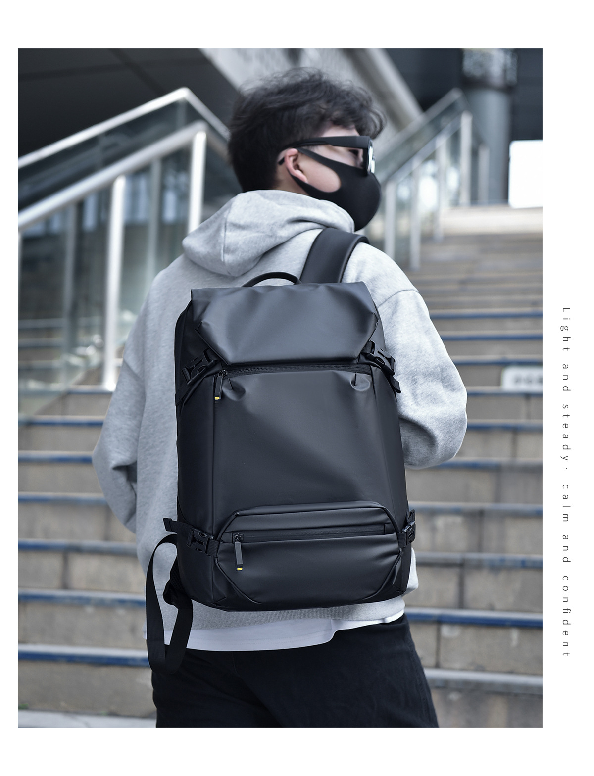 Balo laptop (15.6 inch) phong cách hiện đại - BEE GEE BLLT9099