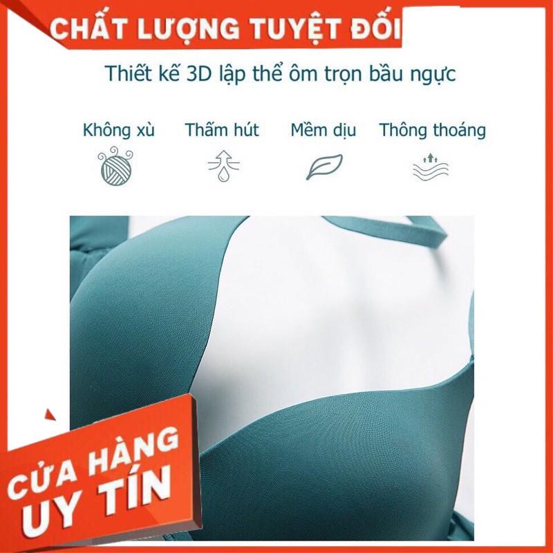 Áo Lót Su Lụa Sữa Đệm Mỏng, Không Gọng Tàng Hình Chống Lộ Viền 006