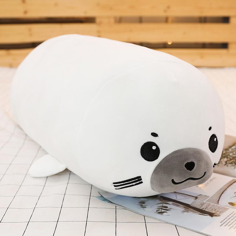 50/60/80Cm Ong Gấu Trúc Ếch Con Heo Vịt Gấu Trúc Nâu Gối Tựa Sang Trọng Đồ Chơi Đệm kawaii Quà Tặng Xinh Xắn Cho Bé Gái