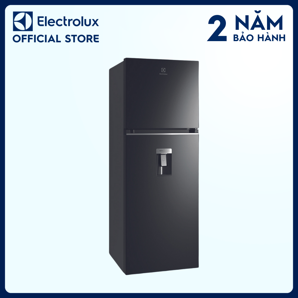 Tủ lạnh Electrolux Inverter ngăn đá trên có ngăn đông mềm 341 lít - ETB3740K-H - Lấy nước từ bên ngoài, khử mùi diệt khuẩn, tươi ngon suốt 7 ngày