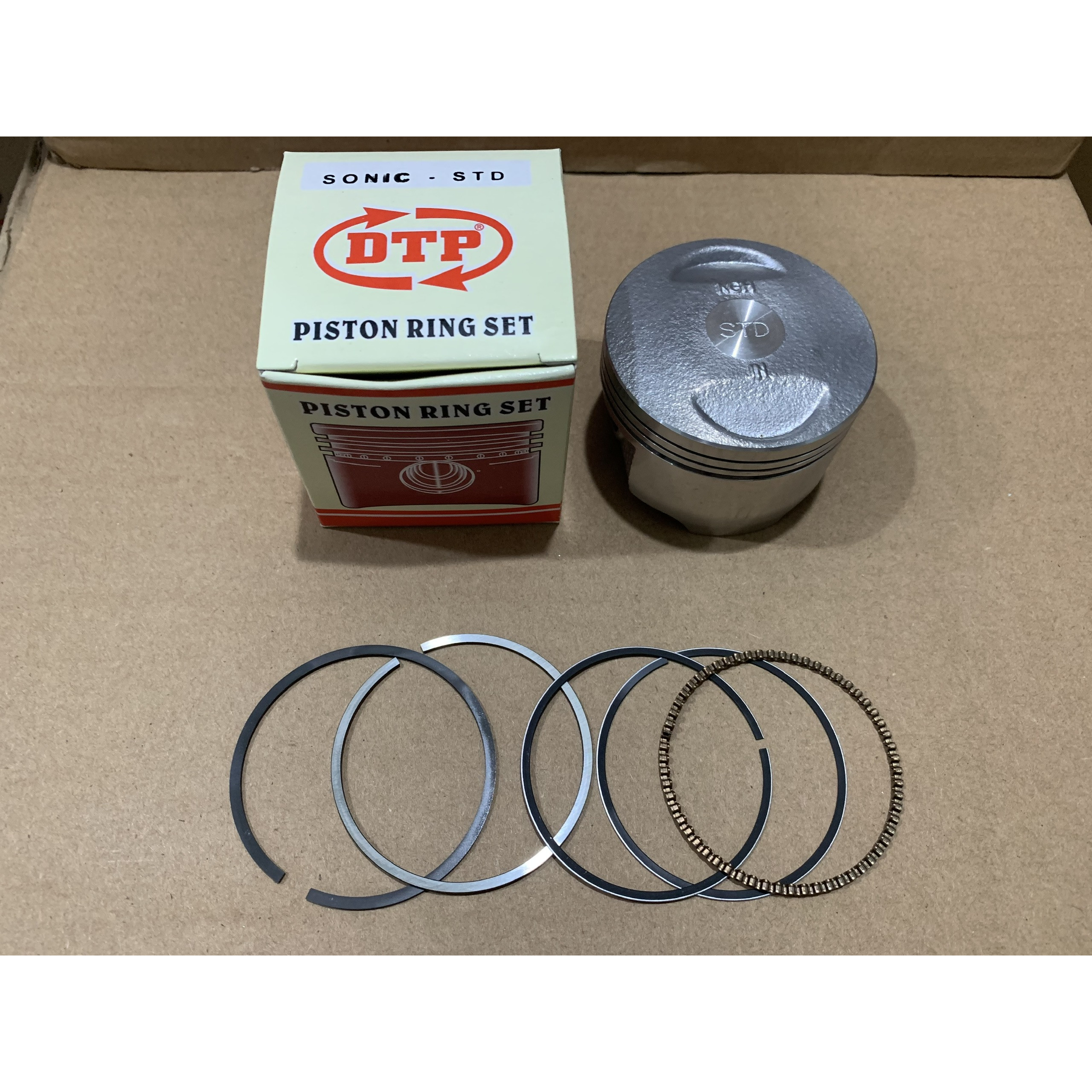 Bộ piston (xéc măng) bạc dành cho xe HONDA SONIC