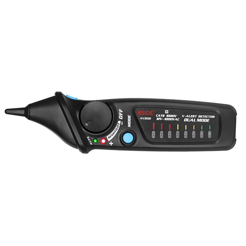 Voltage  Voltage 12V-1000V AC Tester Probe Pen LED