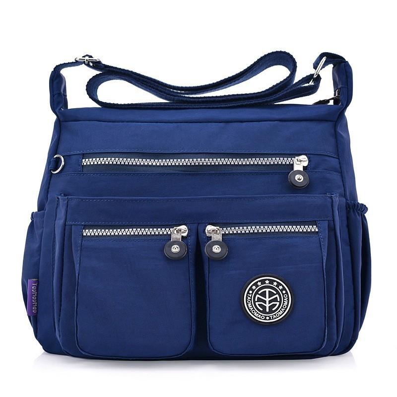 TTOU Nữ Sứ Giả Túi Nylon Chống Thấm Nước Túi Xách Nữ Hàng Ngày Vai Nữ Đeo Chéo Túi Bolsa Sắc MỘT Chính