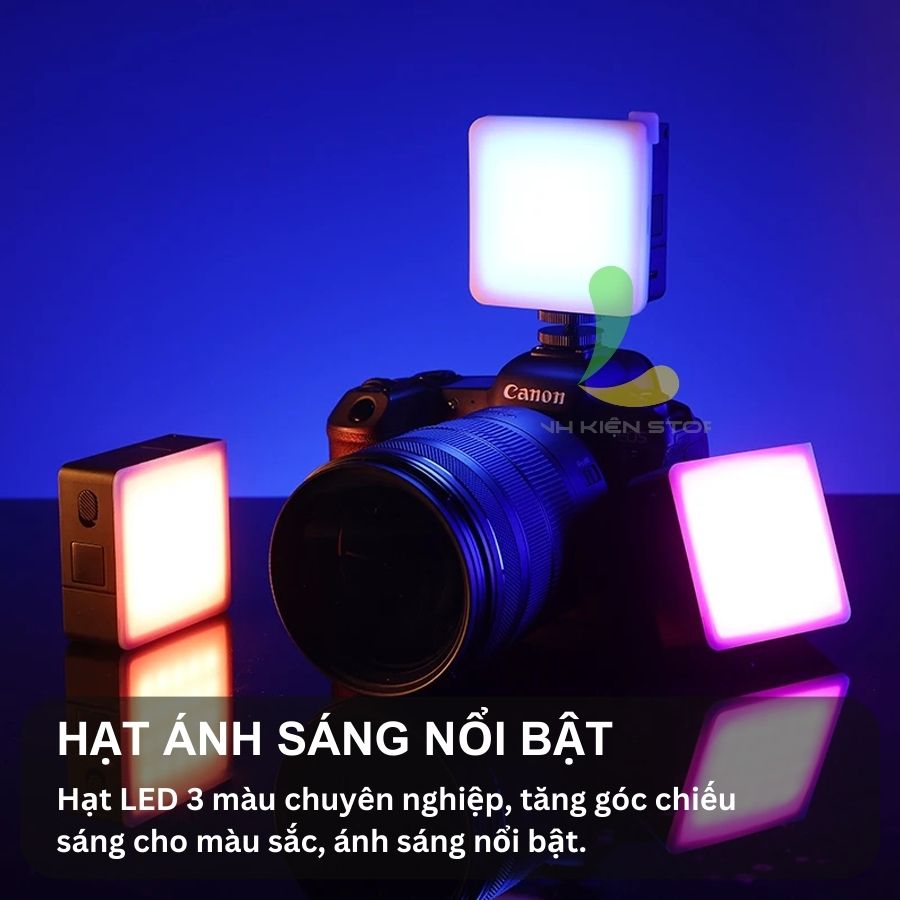 Hình ảnh Đèn hỗ trợ quay phim chụp ảnh ULANZI VL49 RGB PRO - Đèn Led đổi màu RGB Tích Hợp pin sạc 2500mAh - Hàng nhập khẩu