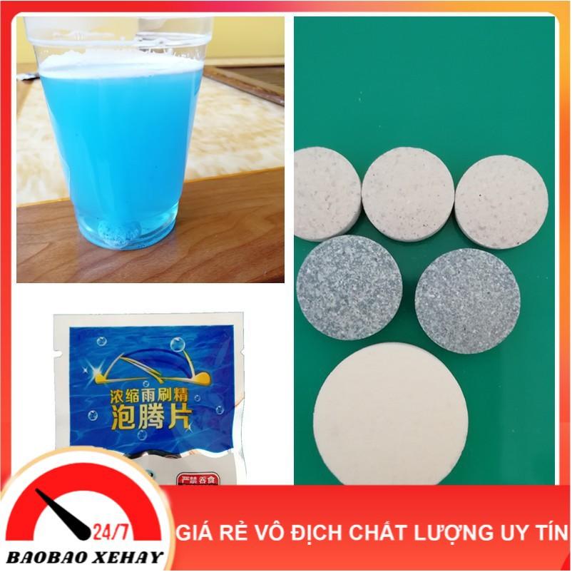 Viên Sủi Nén Pha Nước Rửa Kính Ô tô Tiện Dụng (1 Viên = 4L Nước)