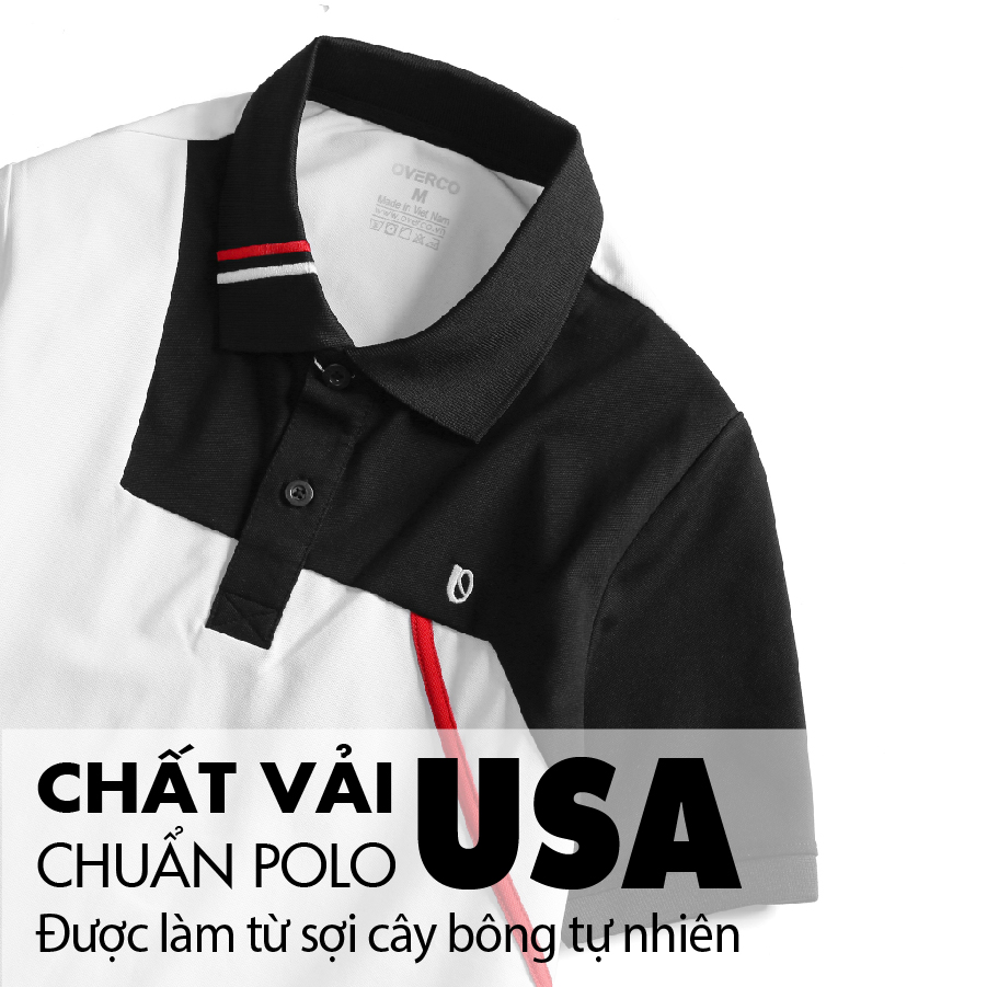 [OV-UPL0026] Áo ROIDERY POLO OVERCO 2022 thiết kế trẻ trung, năng động, độc đáo