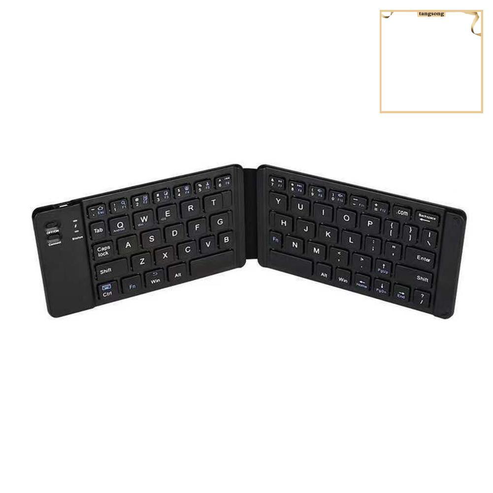 Bàn Phím Bluetooth Mini Không Dây Gấp Gọn Tiện Dụng