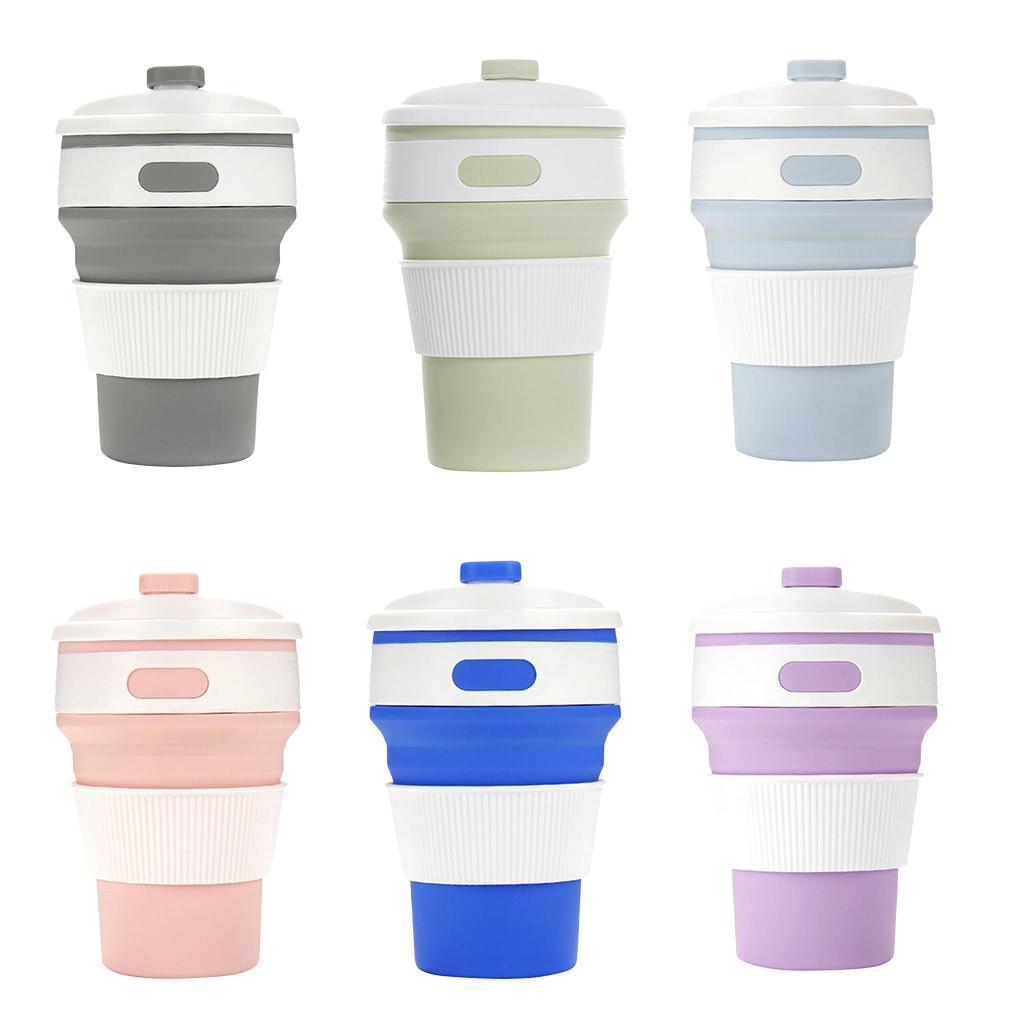 Coffee/Tea/Water Mug Collapsible &amp; Foldable Cup School Travel Use