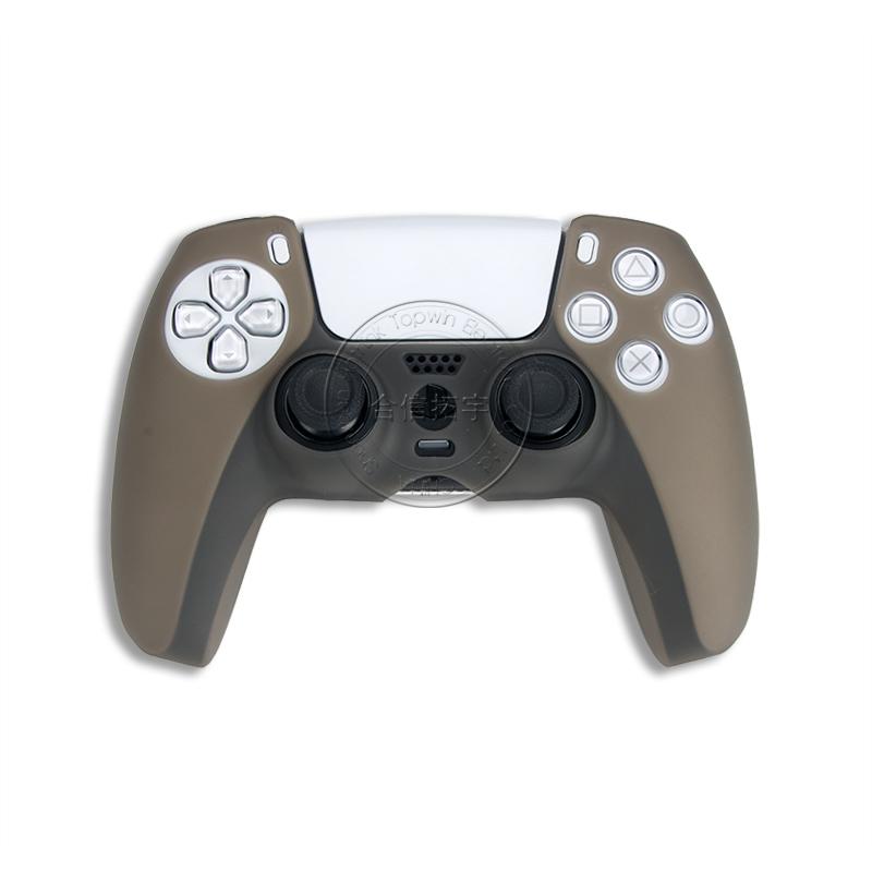 HOTHINK 1PCS Vỏ silicone mỏng hơn cho bộ điều khiển PS5 Lỗ sạc lớn vỏ bọc cho PlayStation 5 DualSense Màu sắc: Màu đỏ
