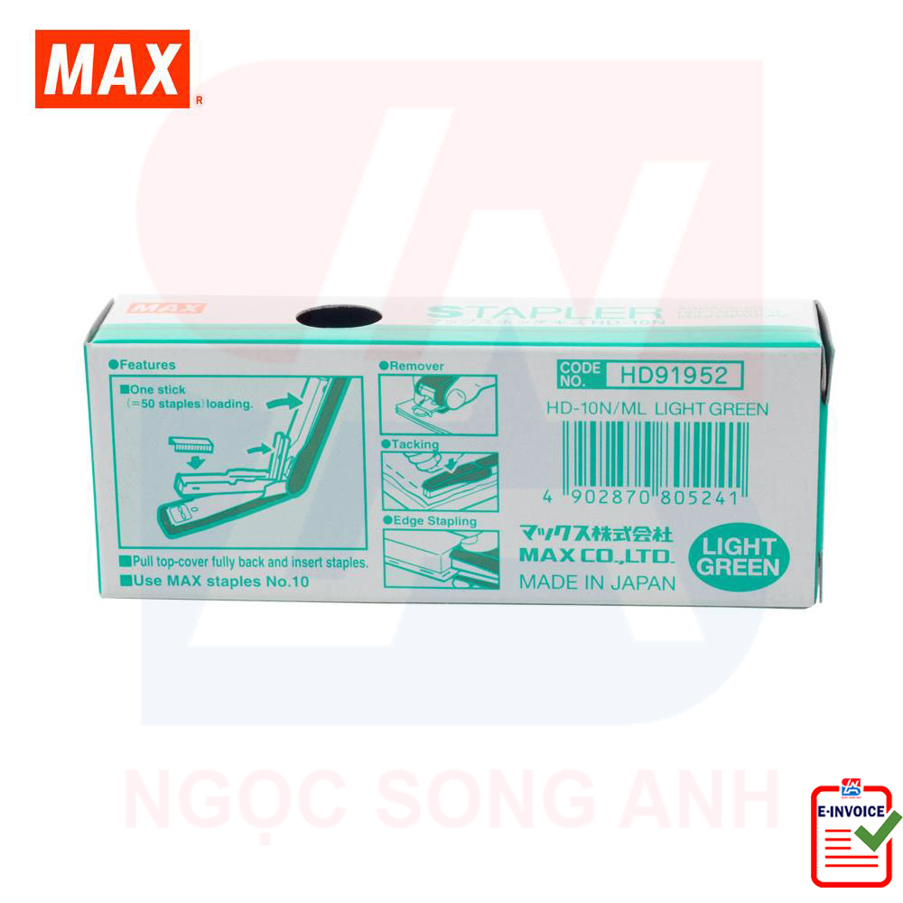 Bấm kim số 10 Max HD-10N