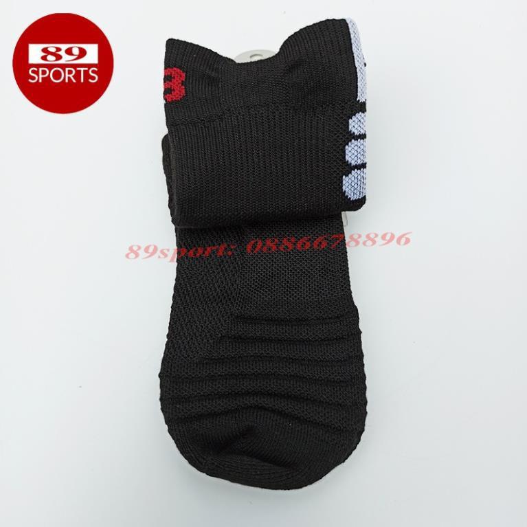 Tất thể thao 8sport Hot nhất năm. Chất Cotton 100%, Siêu MỀM MẠI, THOẢI MÁI, rãnh nhăn chống trơn, phù hợp chơi thể thao