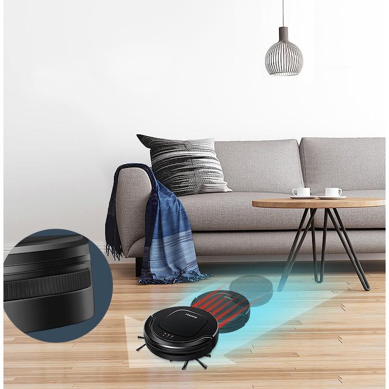 Robot hút bụi và lau nhà ISWEEP A6 tự nạp sạc khi pin yếu tiêu chuẩn CE - ShopToro - AsiaMart