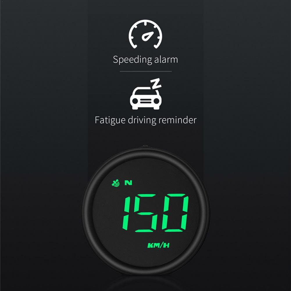 Đồng hồ đo kỹ thuật số GPS HUD trên ô tô Car Head Up Display GPS HUD Digital Gauges KM/h