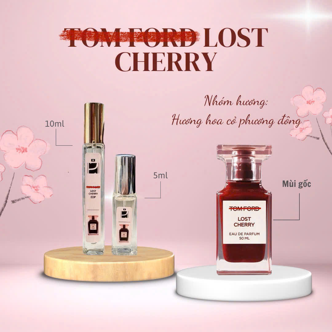 Tinh dầu nước hoa dạng xịt 10ml TomFord Lost Cherry (mùi Unisex)