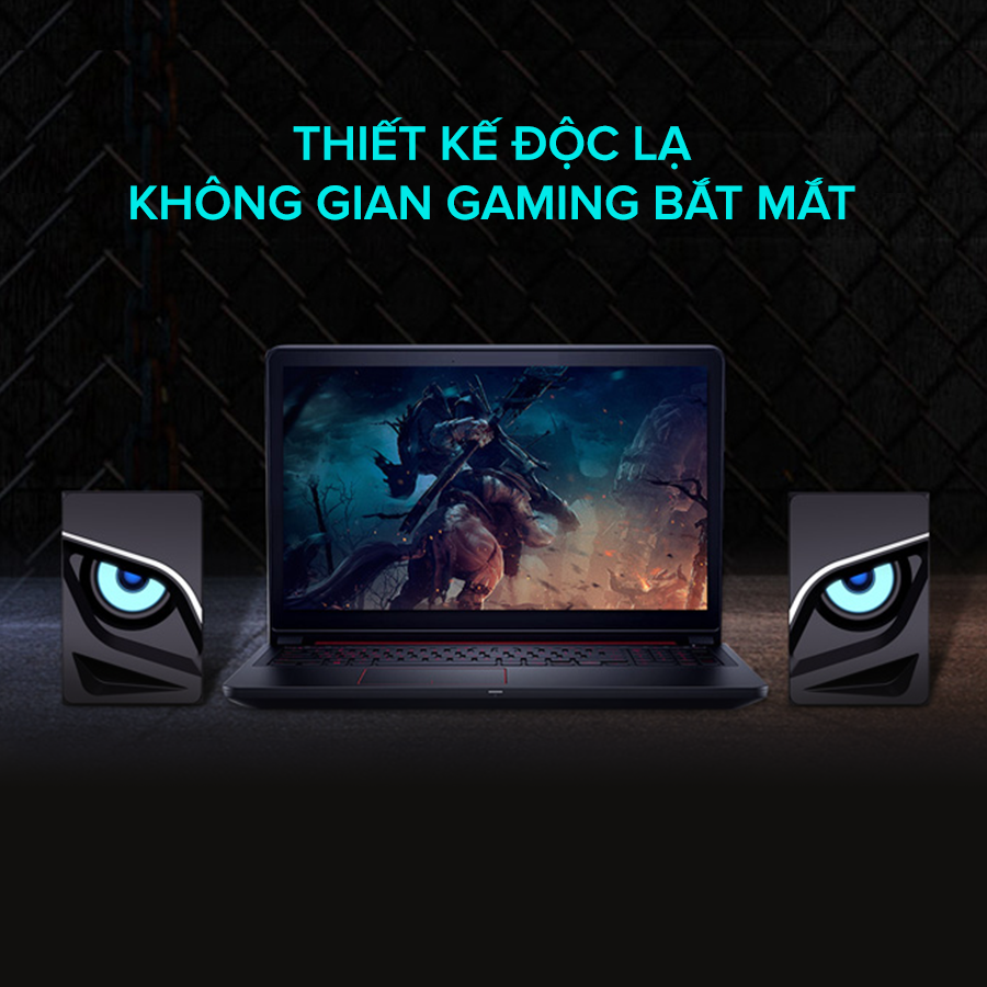 Loa Gaming RGB HAVIT SK708, Âm Thanh Stereo 2.0, 7 Chế Độ Màu RGB, Cống Suất 2x3W - Hàng Chính Hãng