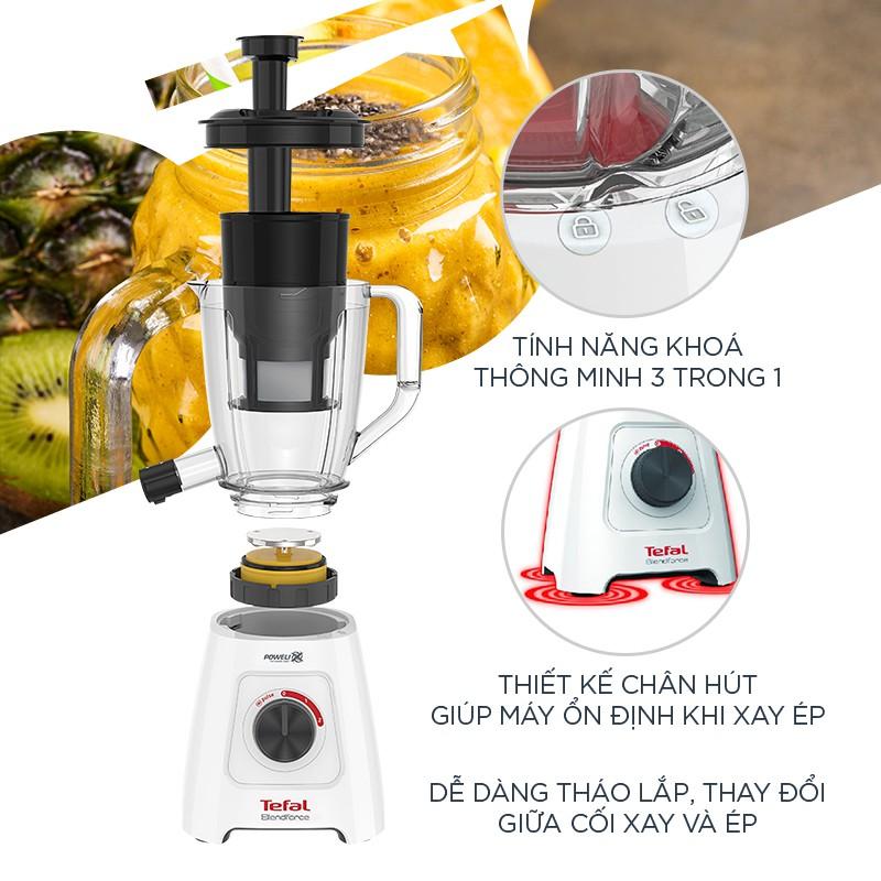 Máy xay sinh tố ép trái cây đa năng Tefal - BL42Q166 - Hàng chính hãng