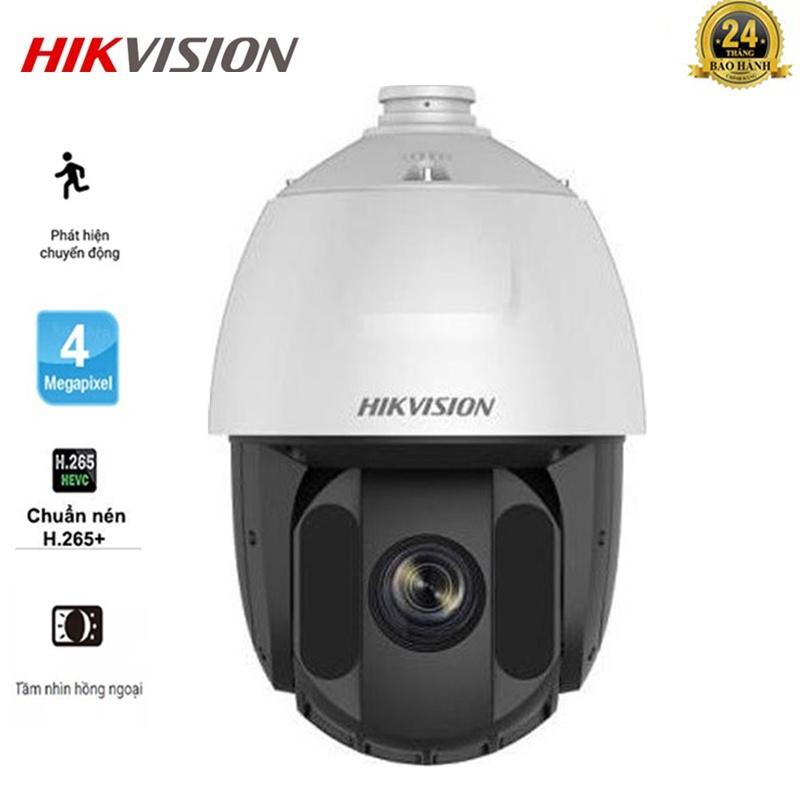 Camera IP SpeedDome hikvision DS-2DE5425IW-AE 4Mp, Zoom 25X, hồng ngoại 150m IR, tốc độ quét: 0.1° -80°/s - Hàng Chính Hãng