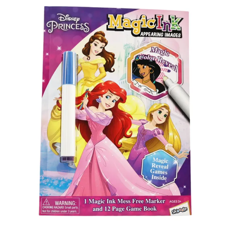 Sách Disney Princess Magic Ink Book