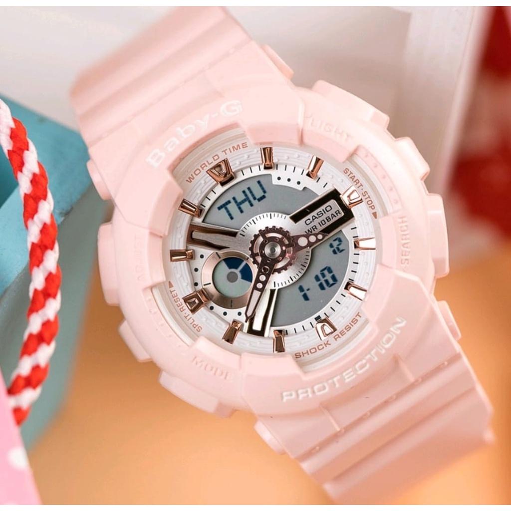Đồng Hồ Nữ Dây Nhựa Casio Baby-G BA-110XRG-4A | BA-110XRG-4ADR