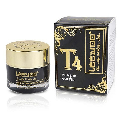 KEM TRẮNG DA , CHỐNG NẮNG LEEWOO T4 (15g)