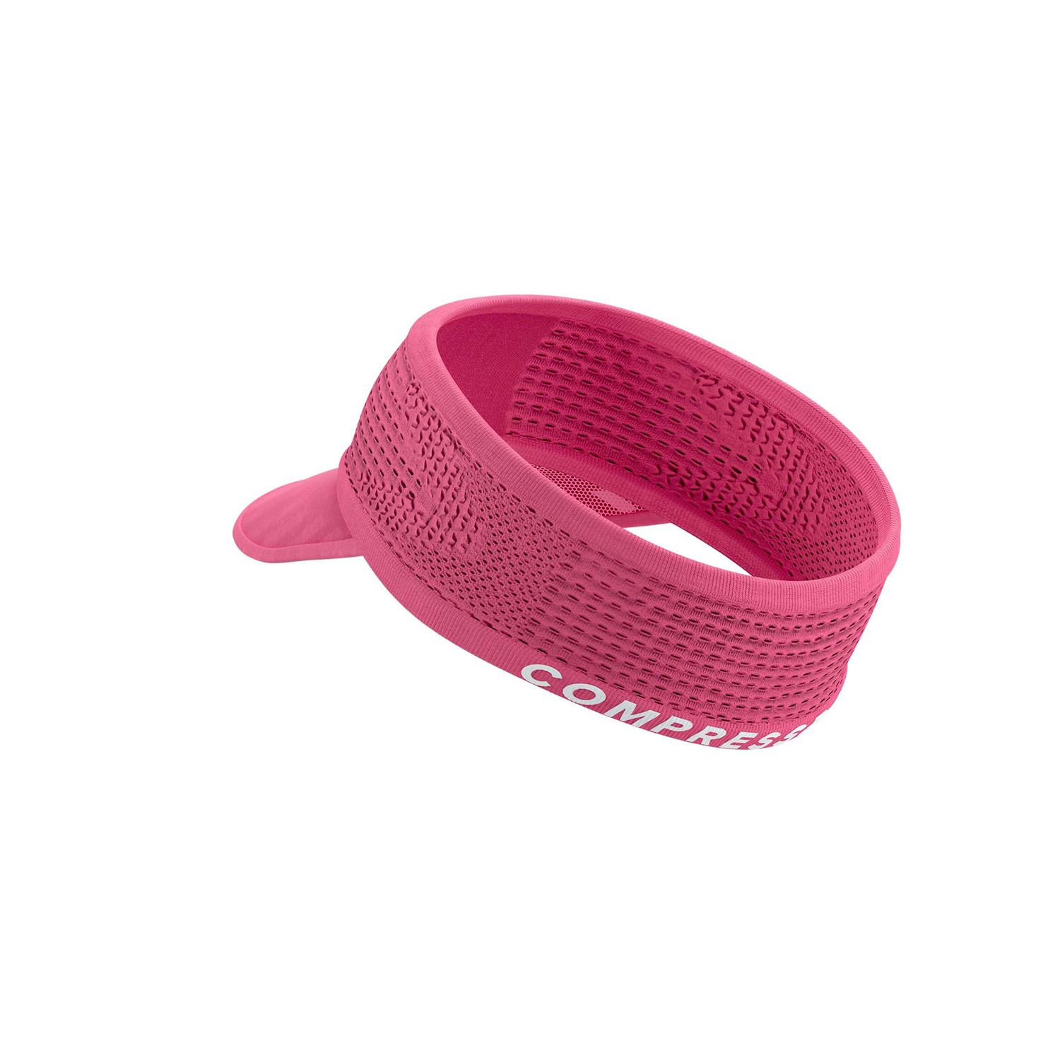 Mũ Chạy Bộ Compres Spiderweb Headband On/Off - Hot Pink