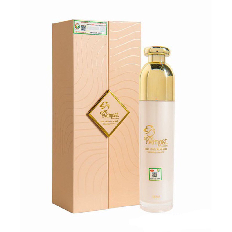 [MUA 1 TẶNG 1 CHAI MINI] DUNG DỊCH VỆ SINH EVAMOST SIÊU PHẨM HỒI SINH THANH XUÂN - TINH CHẤT VỆ SINH PHỤ NỮ 120ML CHÍNH HÃNG