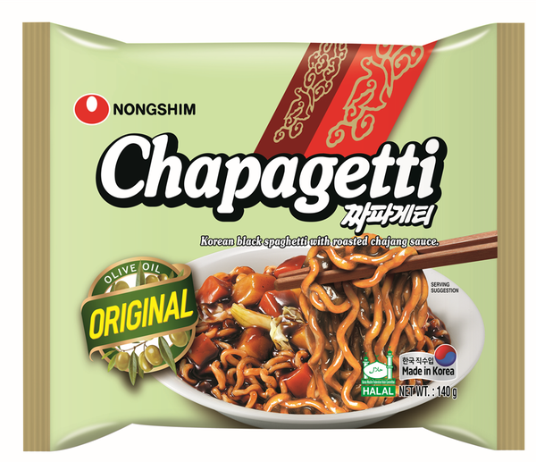 Lốc 5 gói Mì tương đen Nongshim Chapagetti 140gr