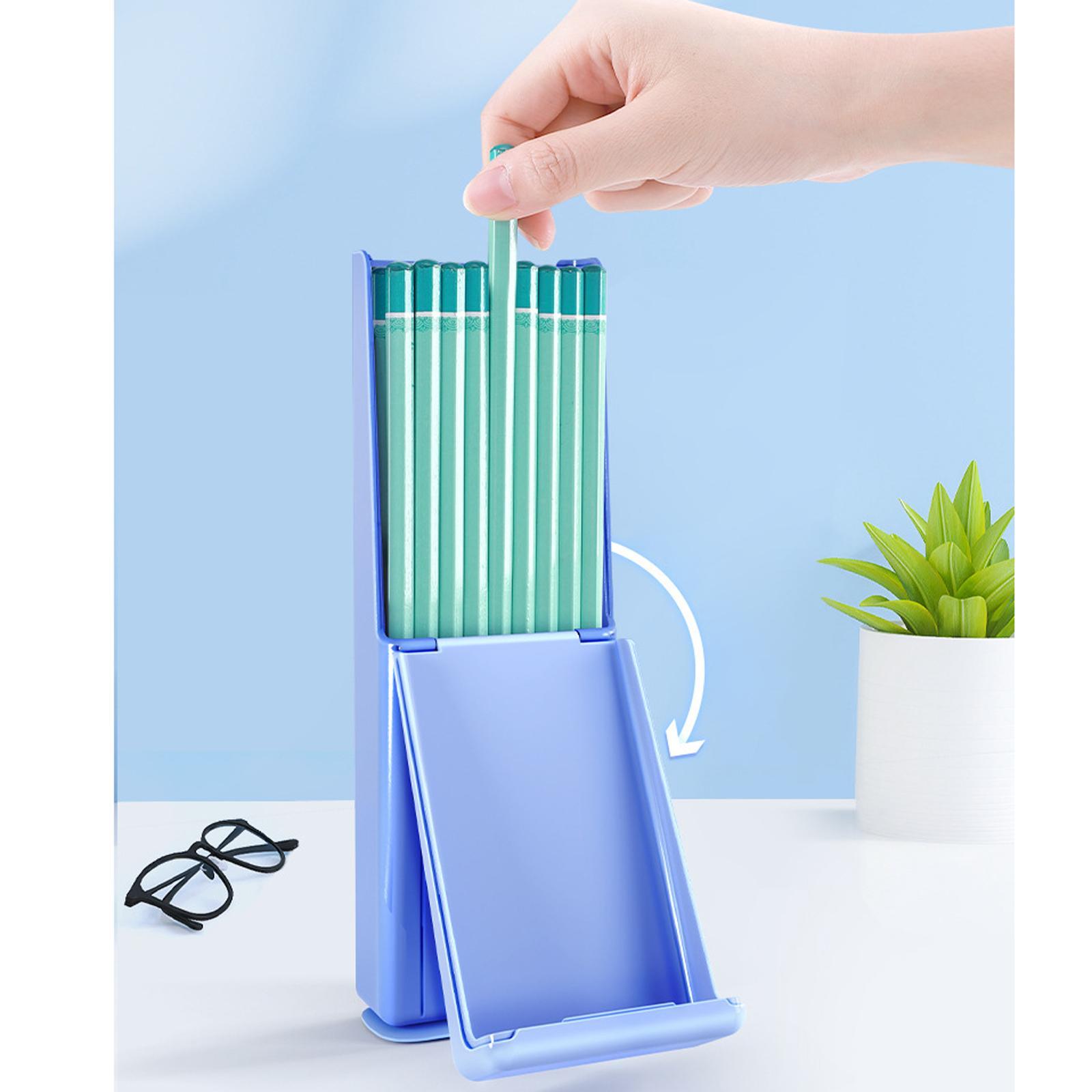 Pencil Holder Cosmetic Bag Strong Adsorption Odorless for Travel Women